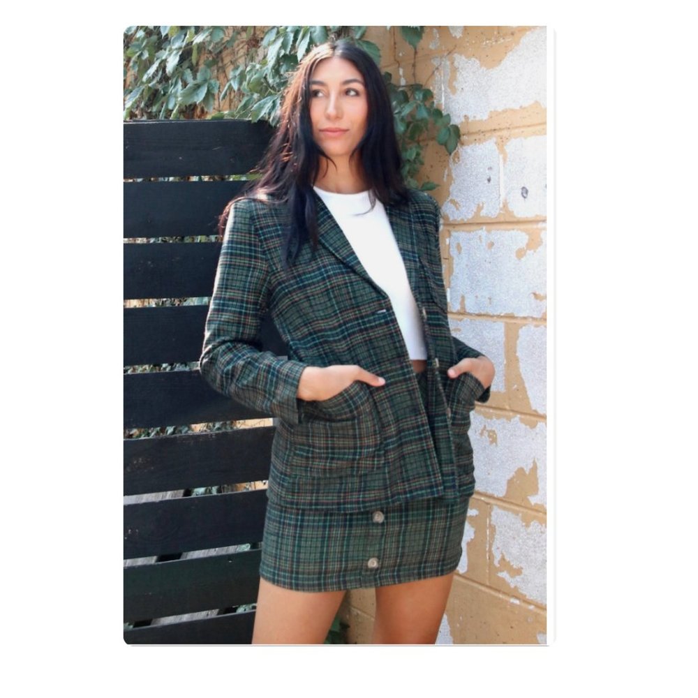 Greylin Rockie Check Blazer